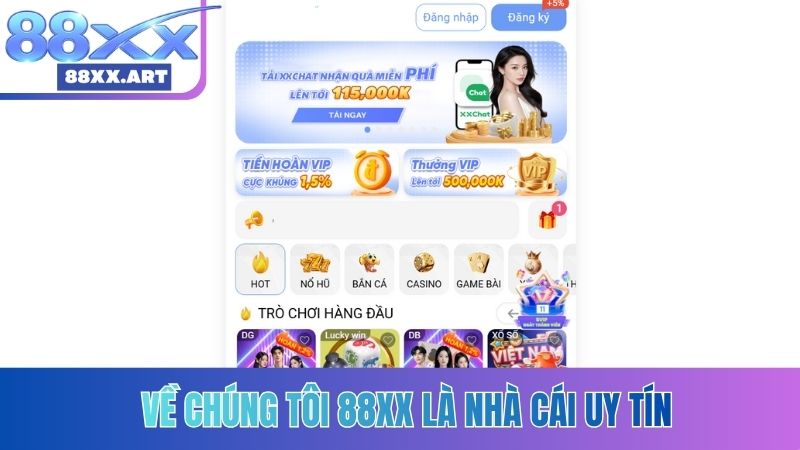 Về chúng tôi 88XX là nhà cái uy tín